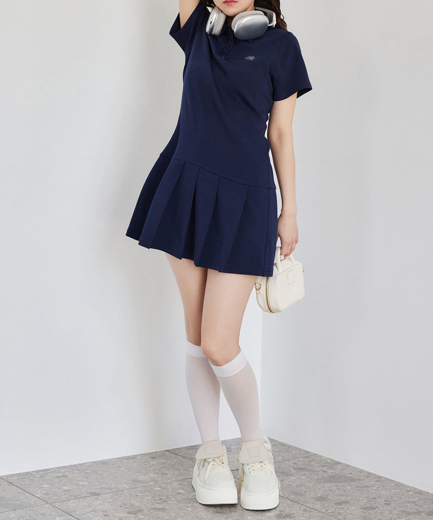 【一件接一件】修身迷你連衣裙