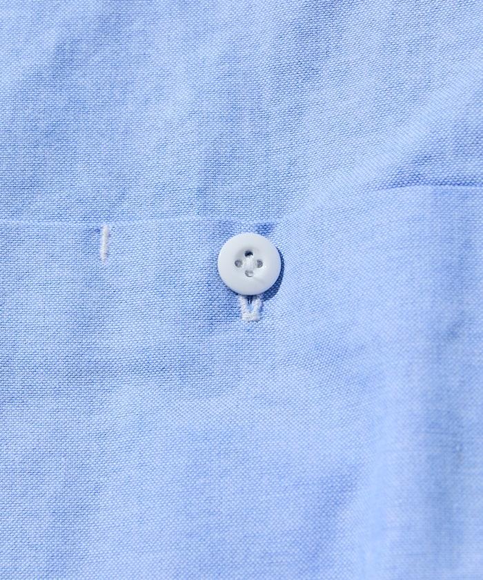 聯名 牛津布 寬鬆短袖襯衫