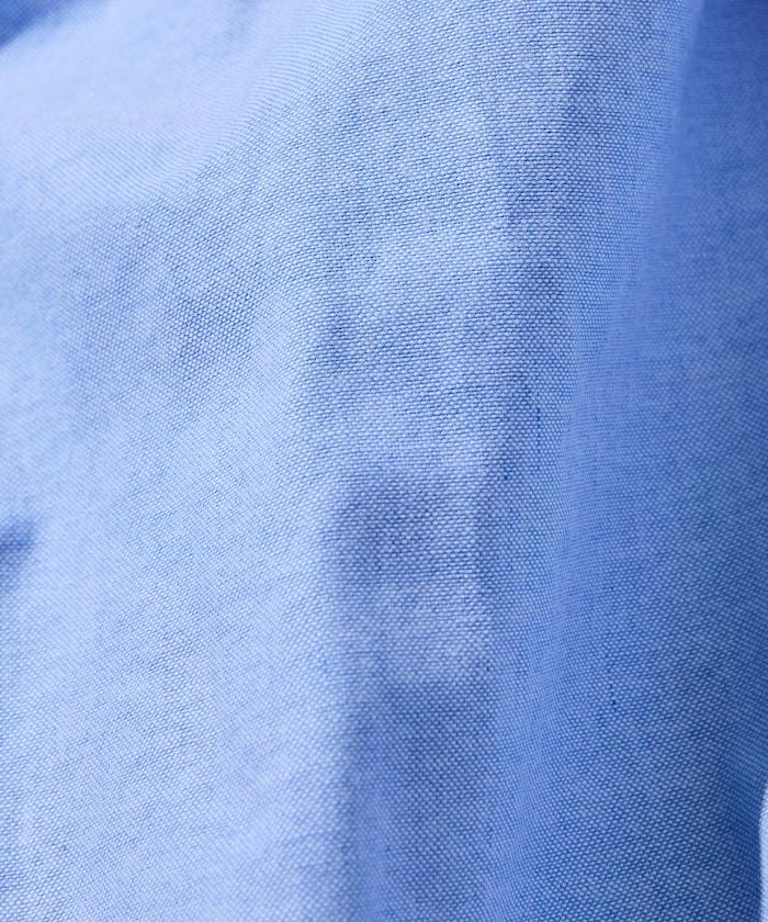 聯名 牛津布 寬鬆短袖襯衫