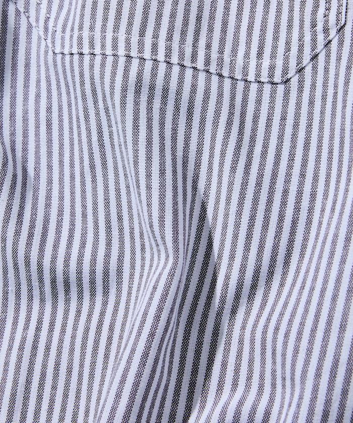 聯名 牛津布 寬鬆短袖襯衫