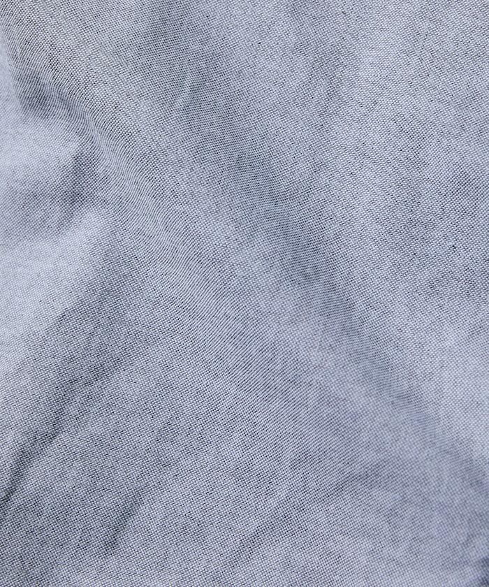 聯名 牛津布 寬鬆短袖襯衫