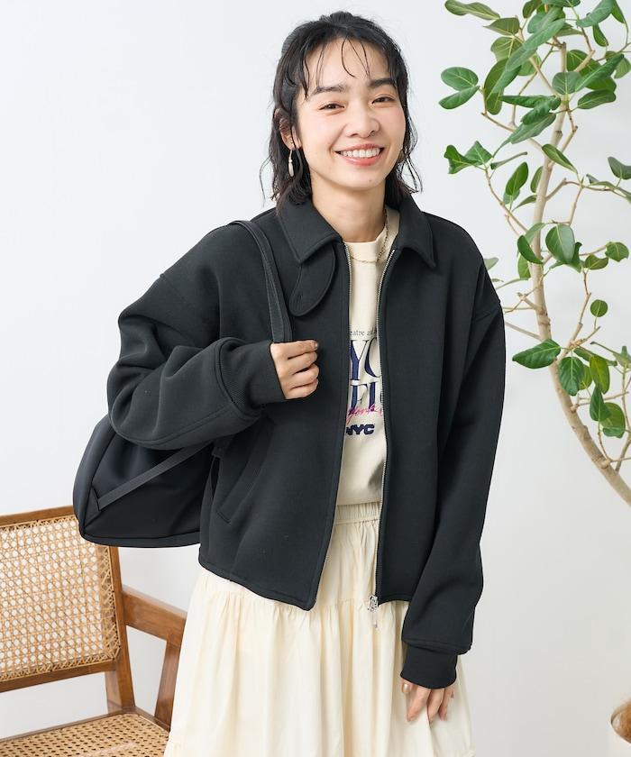 綁定拉鍊夾克