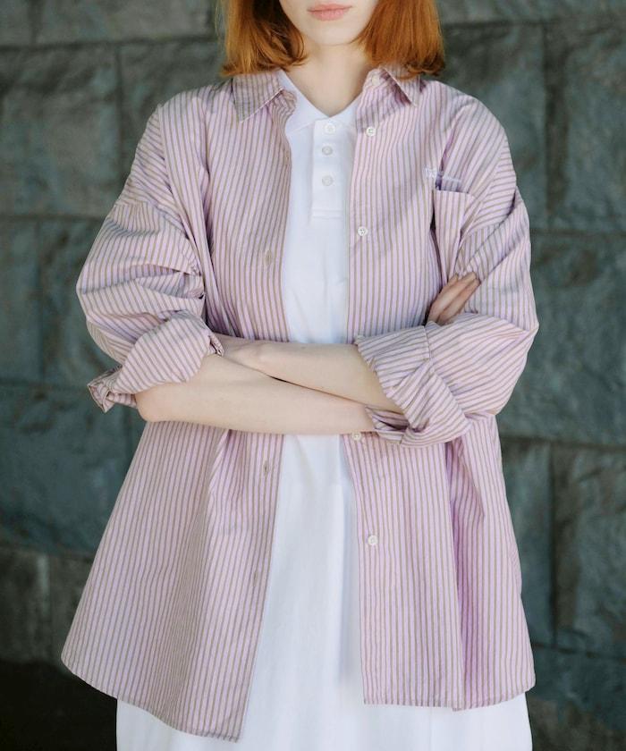 基礎標誌條紋襯衫