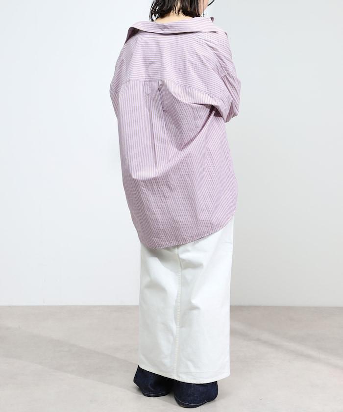 基礎標誌條紋襯衫