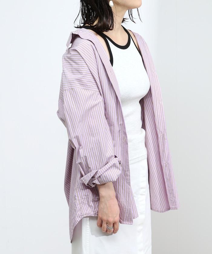 基礎標誌條紋襯衫