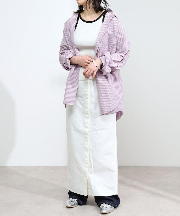 基礎標誌條紋襯衫