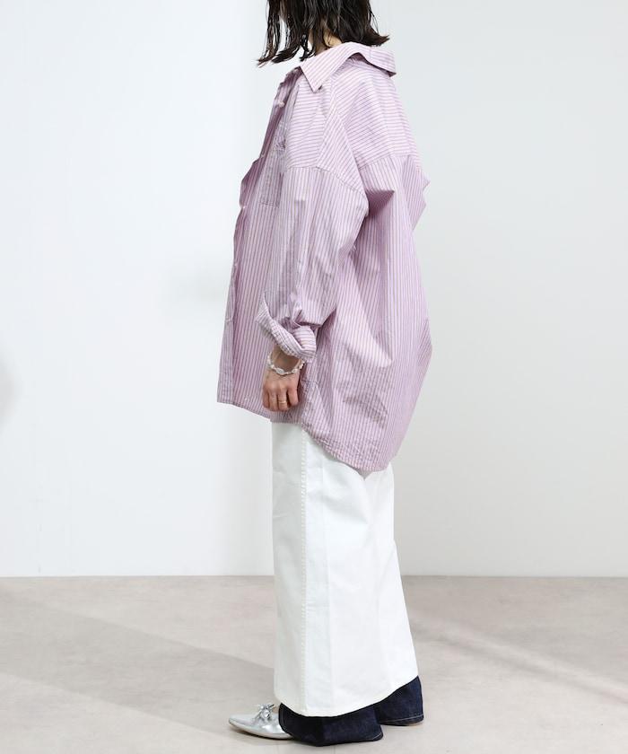 基礎標誌條紋襯衫