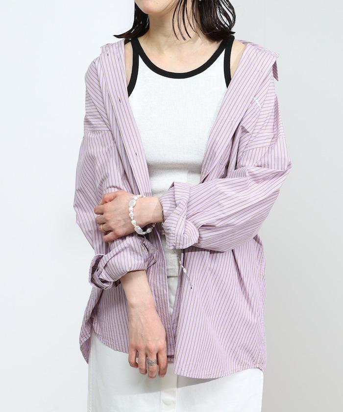 基礎標誌條紋襯衫