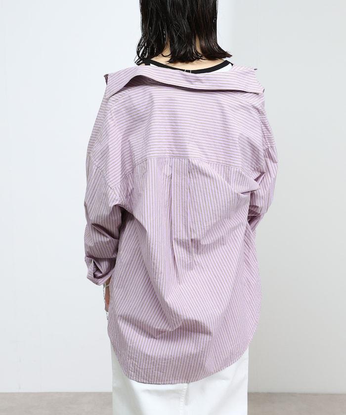 基礎標誌條紋襯衫