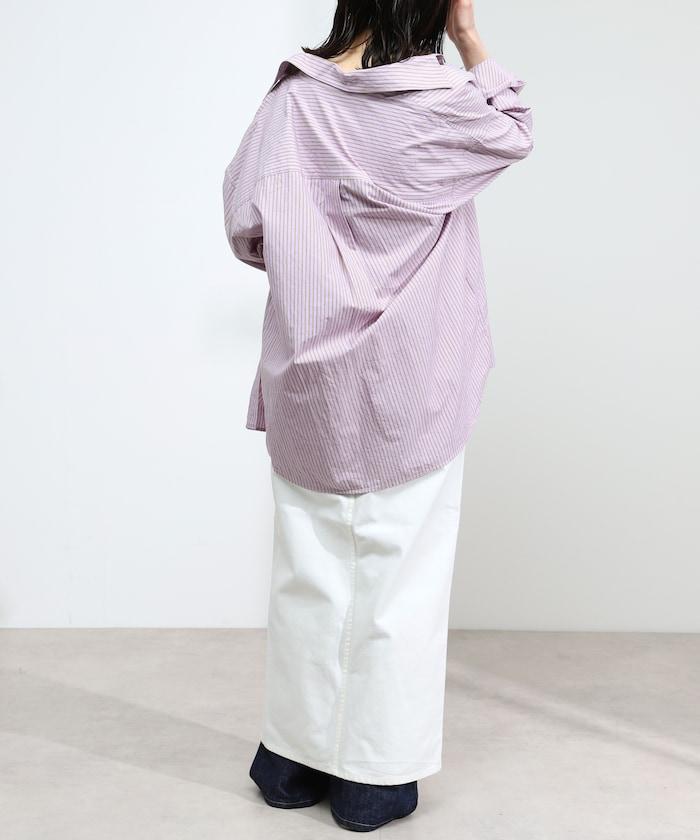 基礎標誌條紋襯衫