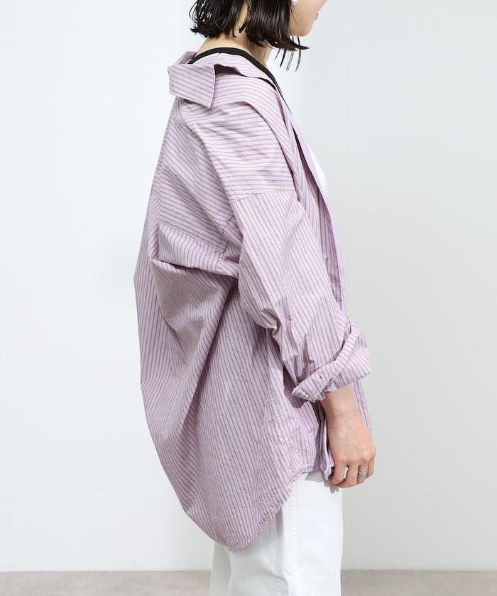 基礎標誌條紋襯衫