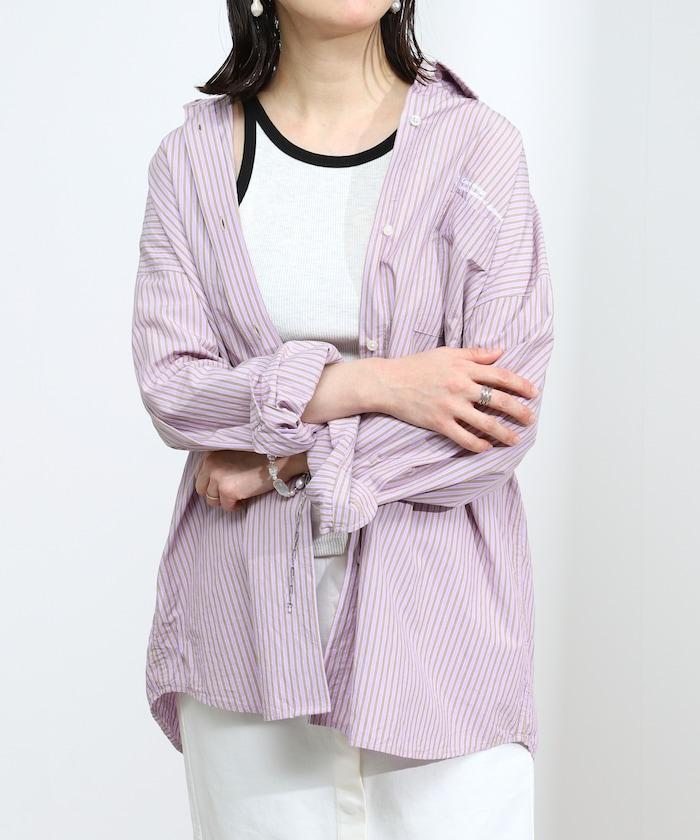 基礎標誌條紋襯衫