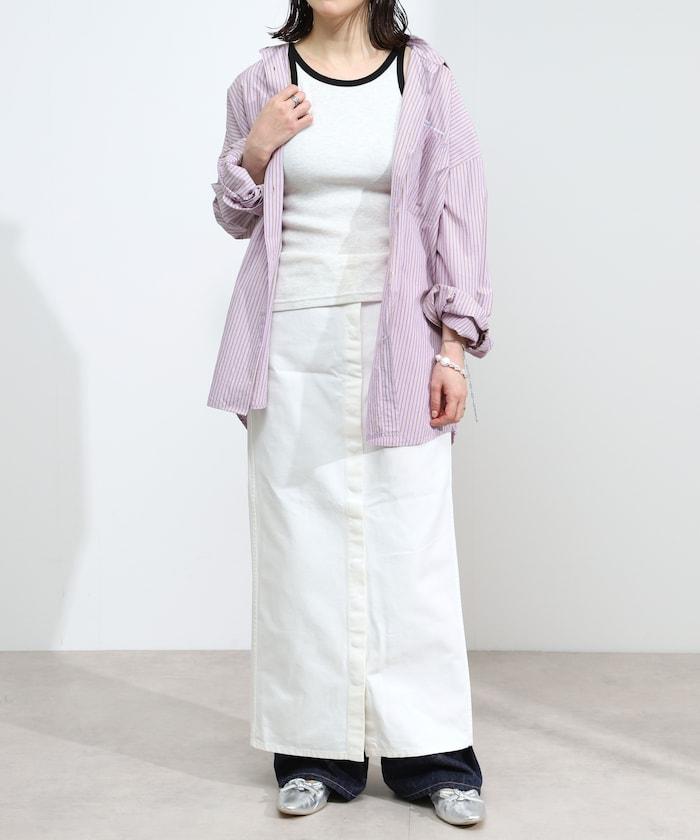 基礎標誌條紋襯衫