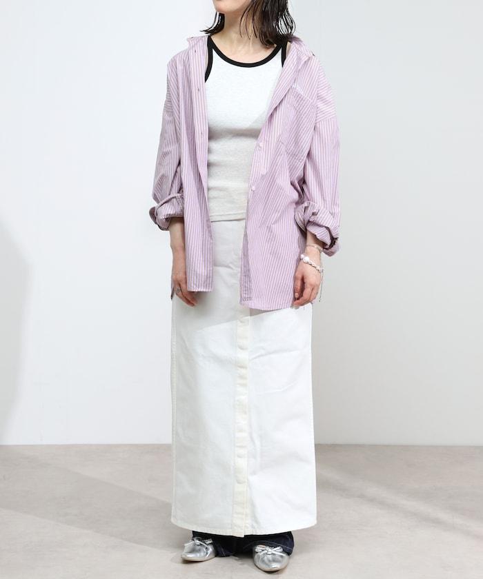 基礎標誌條紋襯衫