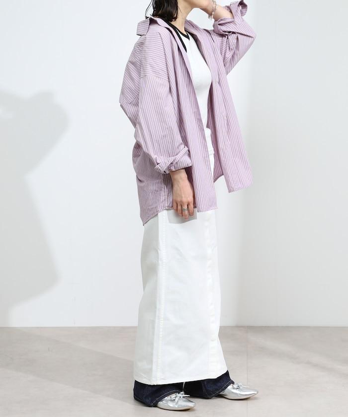 基礎標誌條紋襯衫