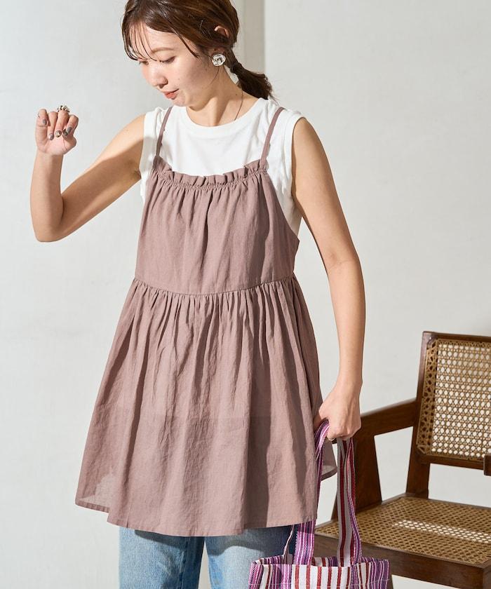 印度風格 增厚 切換 背心 T恤 套裝