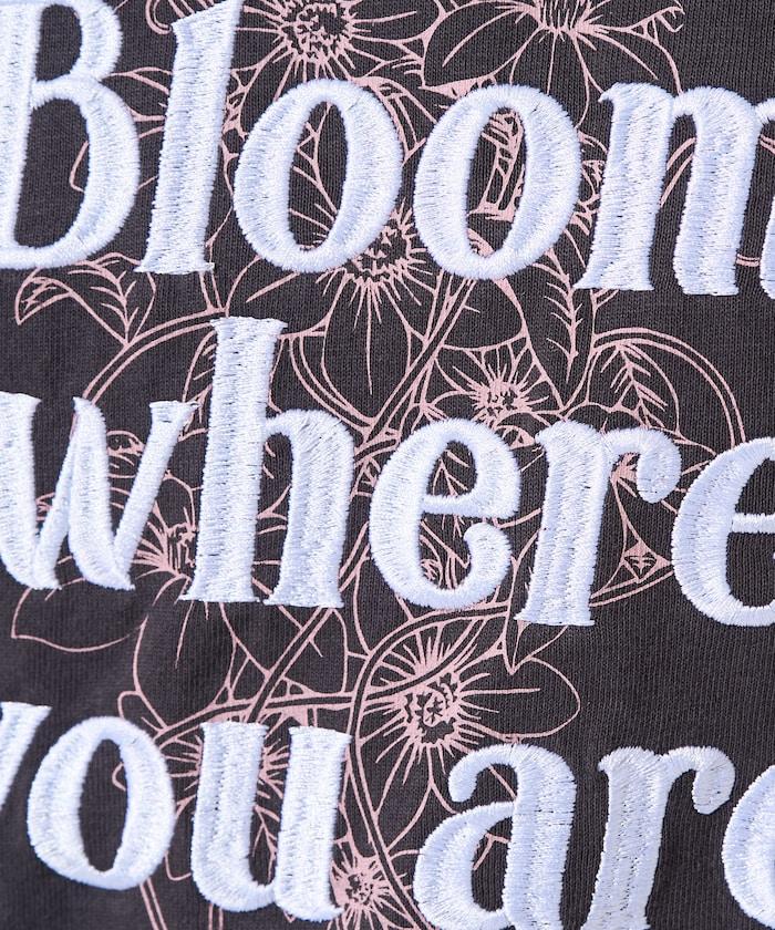 花印花×綻放 刺繡 短袖 T恤【限定推出】
