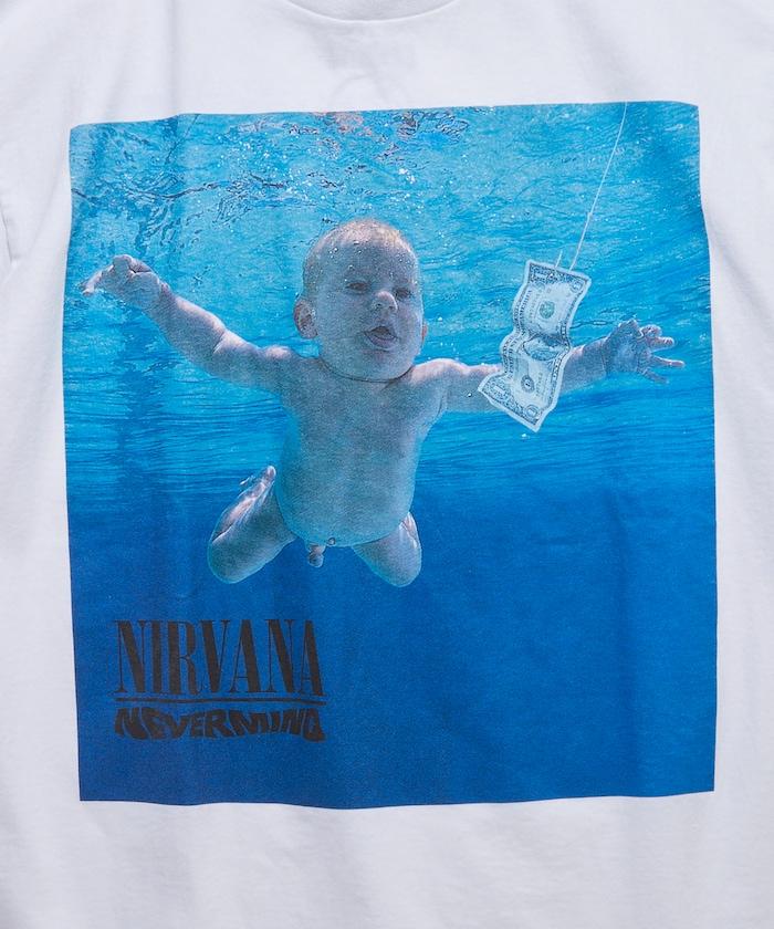 NIRVANA NEVERMIND 圓領樂隊T恤