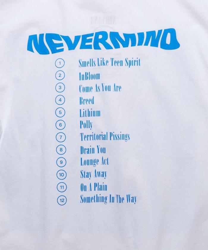 NIRVANA NEVERMIND 圓領樂隊T恤