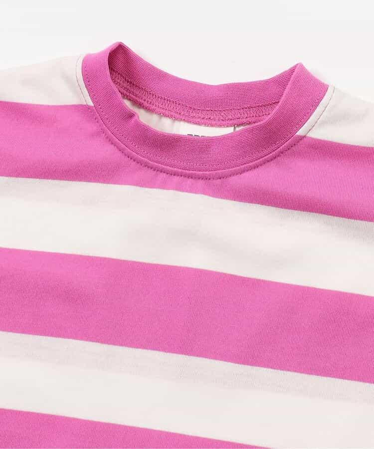 霓虹色條紋T恤