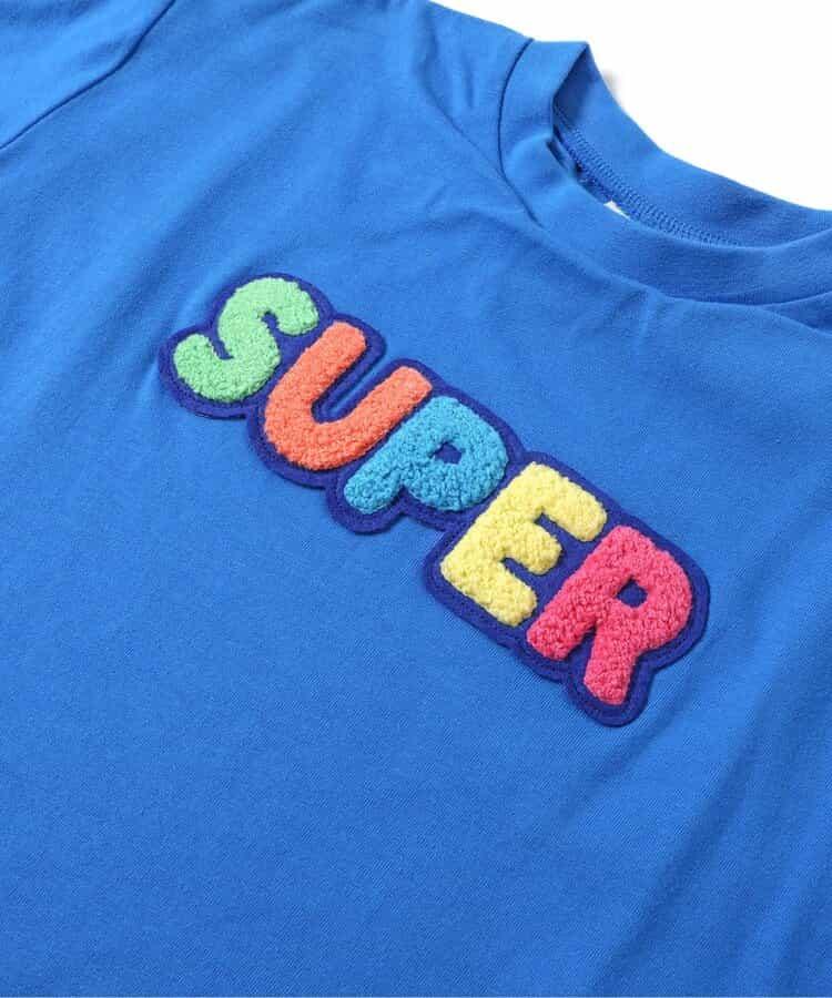 【連衣裙】Logo圖案刺繡T恤