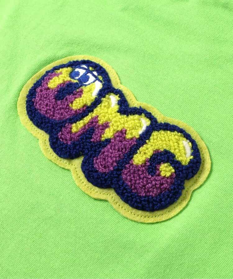 【連衣裙】Logo圖案刺繡T恤