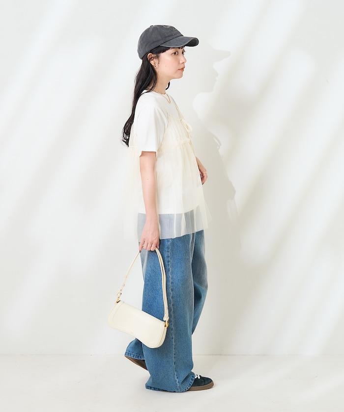 【套裝商品】蕾絲吊帶背心 T恤套裝