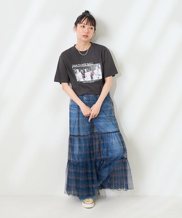 箔印女士T恤