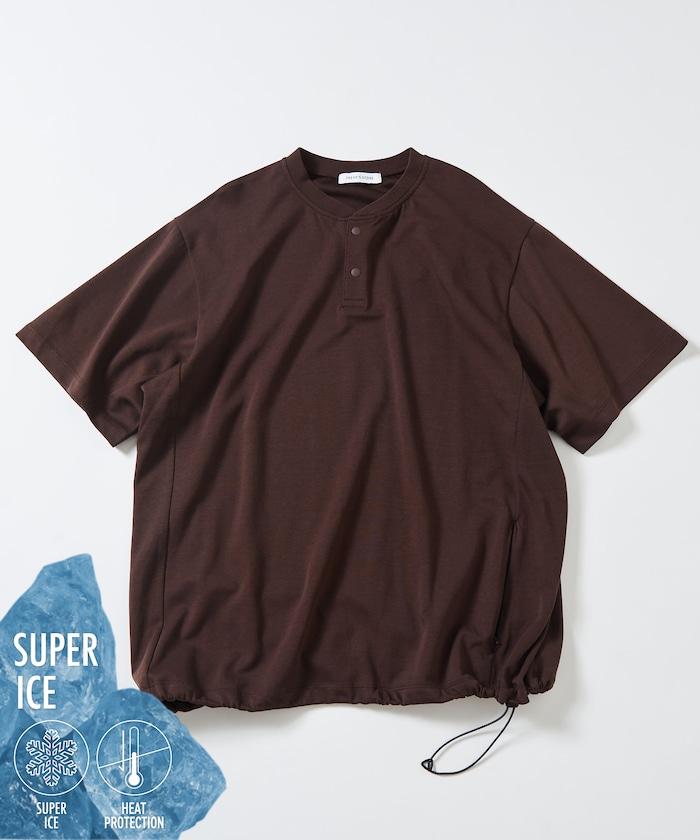 SUPER ICE 圓領短袖T恤 【接觸冷感】