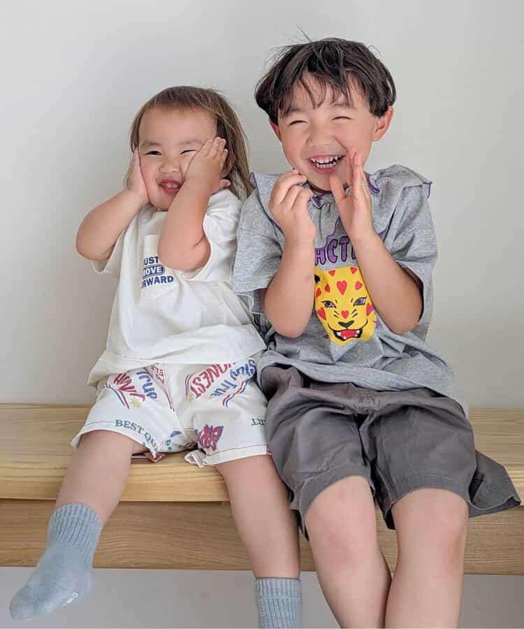 標誌口袋背面印花T恤