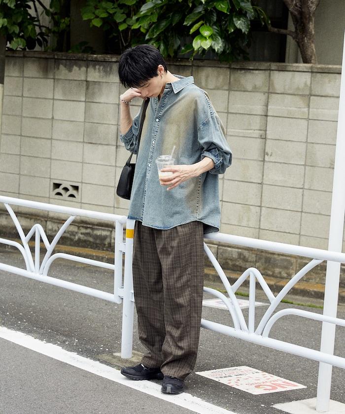 輕便直筒褲