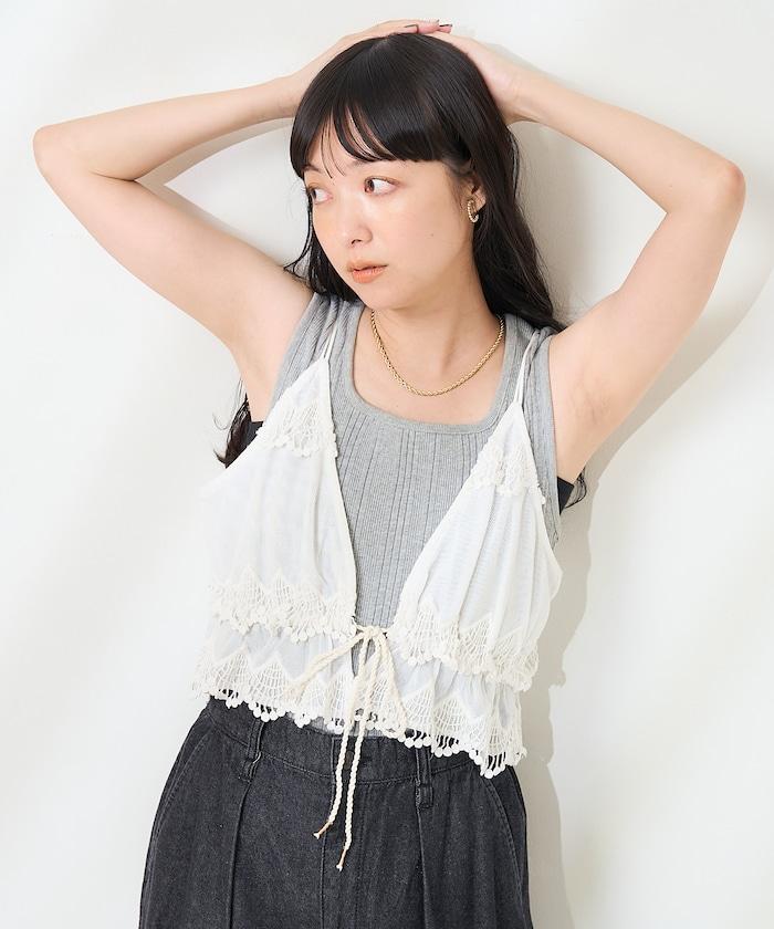 印度 3D刺繡吊帶背心 比基尼