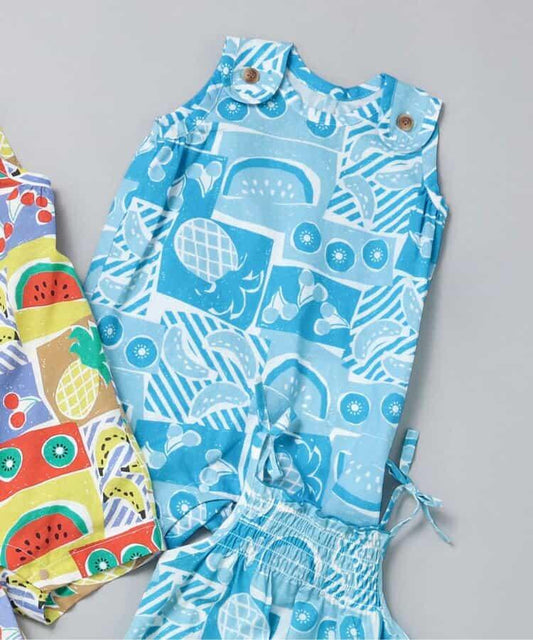 【熱帶寶貝】印花連體背心