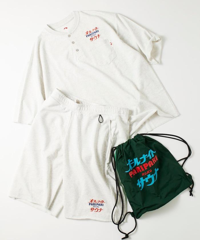 聯名 全夜間桑拿 KANNAIGI 內毛套裝 揹包附帶