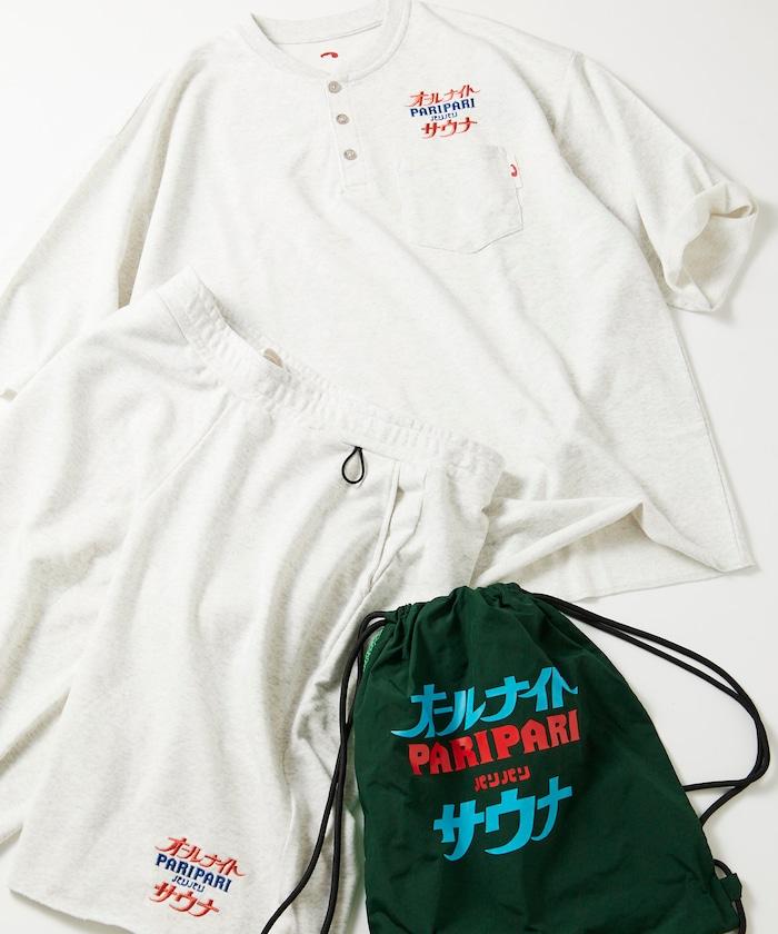 聯名 全夜間桑拿 KANNAIGI 內毛套裝 揹包附帶