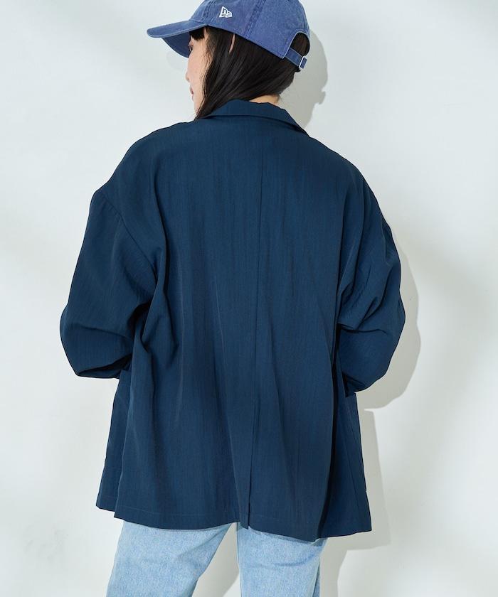 <接觸冷感/可機洗> 夏季涼爽 襯衫夾克<可搭配套裝>