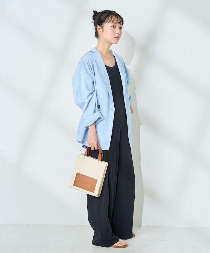 <接觸冷感/可機洗> 夏季涼爽 襯衫夾克<可搭配套裝>