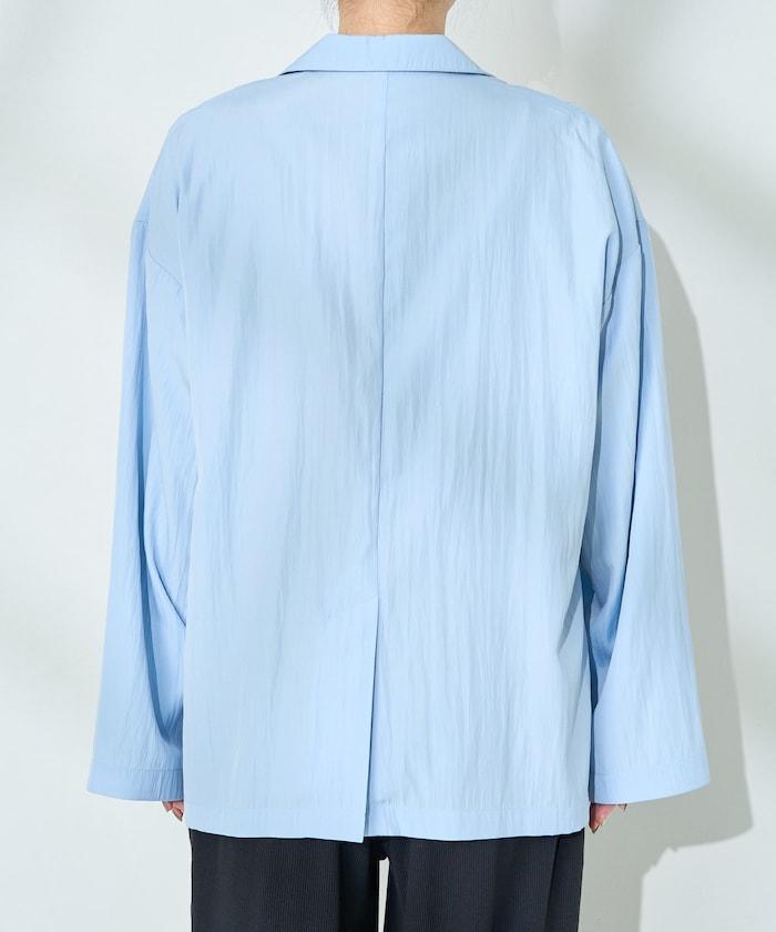 <接觸冷感/可機洗> 夏季涼爽 襯衫夾克<可搭配套裝>