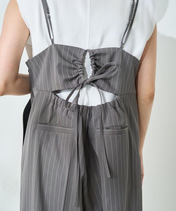 <接觸冷感/防紫外線>功能面料 簡易連體褲