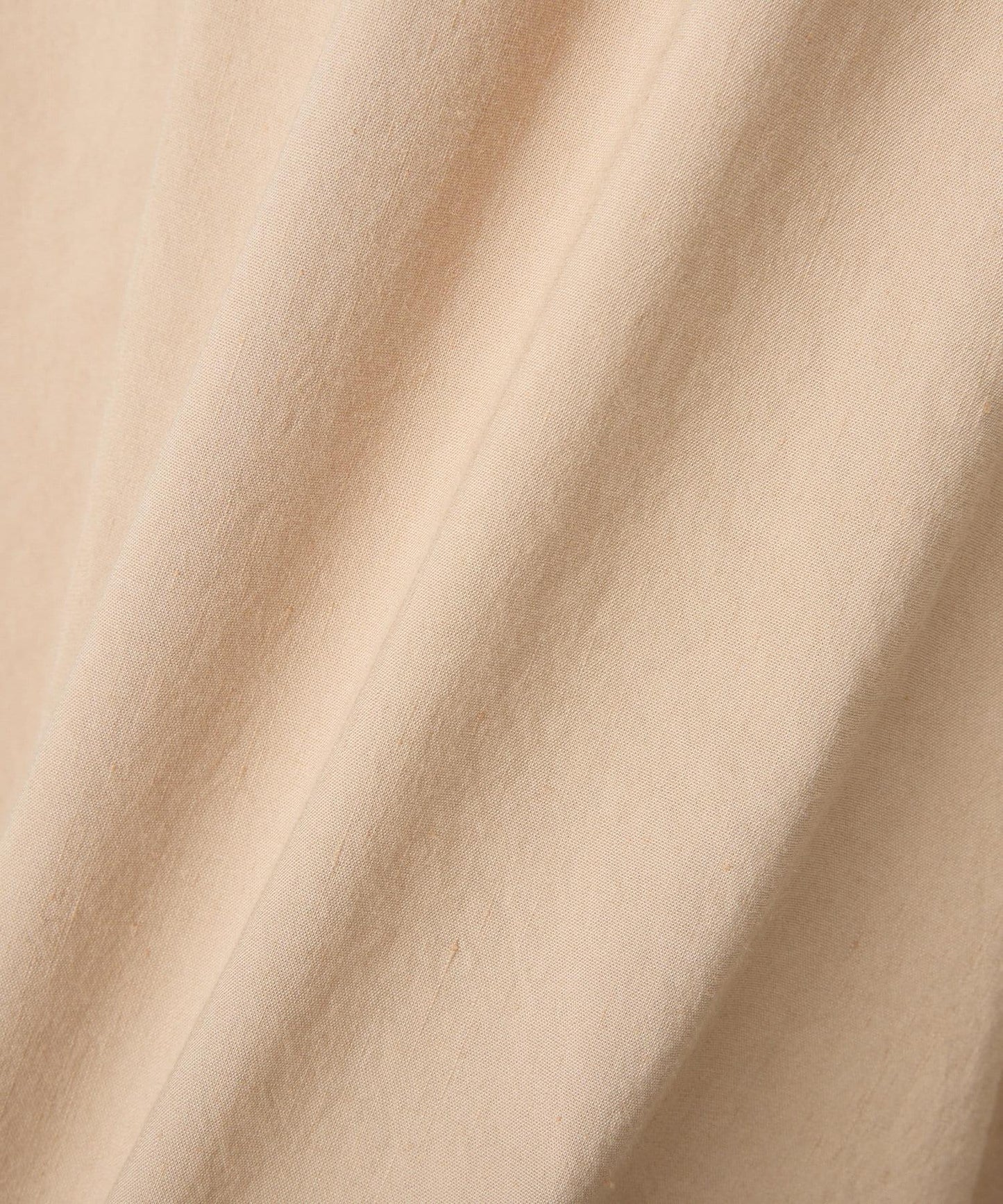 亞麻混合U領喇叭西裝外套