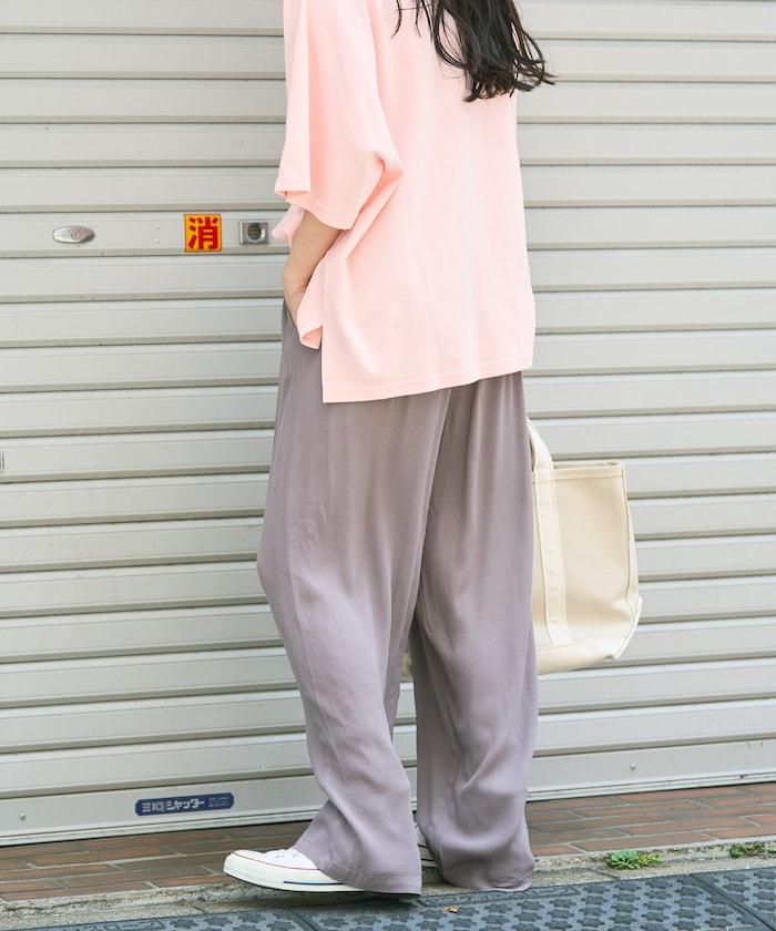 顏色喬策松紗褲/舒適褲