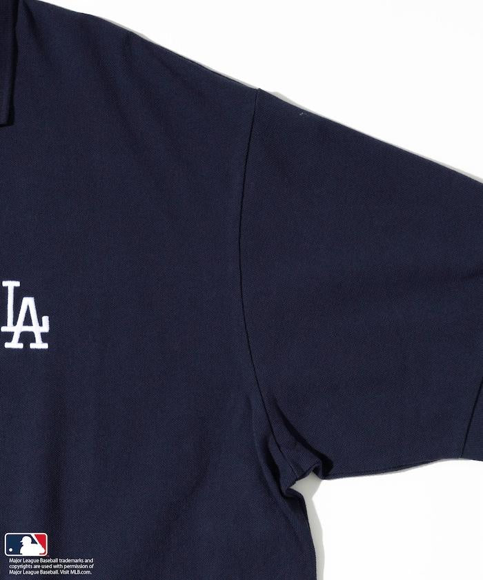 MLB Major League Baseball 單標誌 短袖 Polo衫