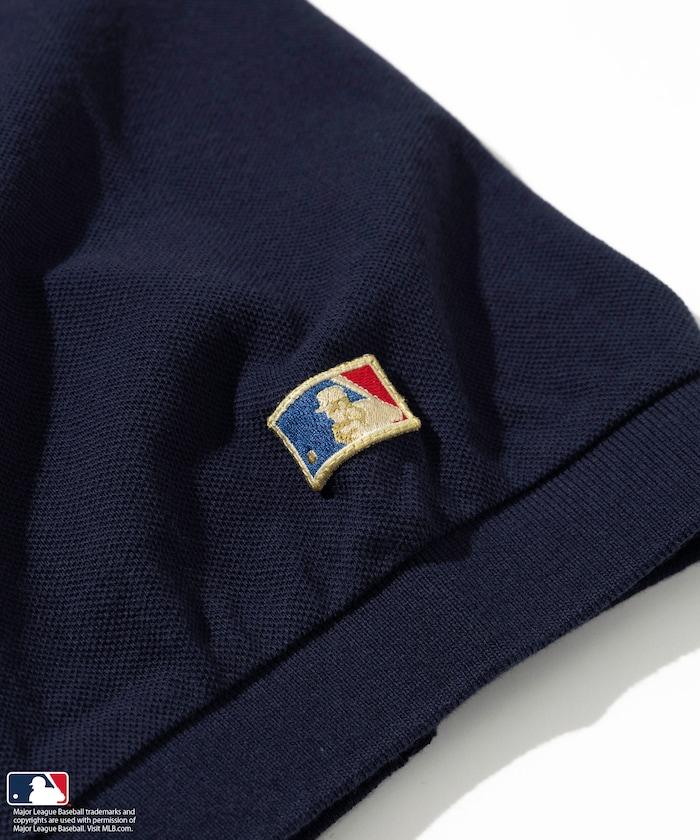 MLB Major League Baseball 單標誌 短袖 Polo衫