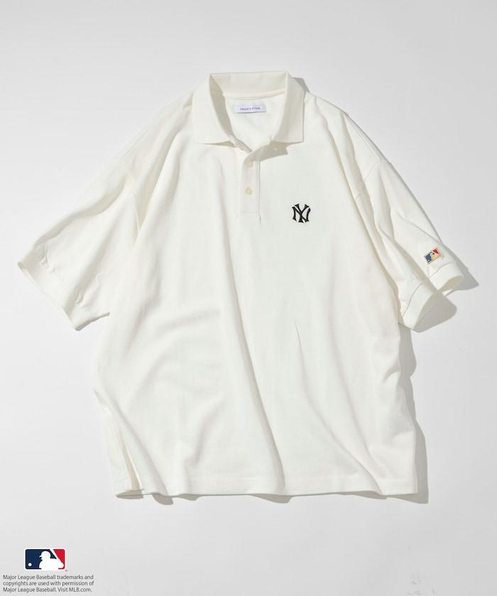 MLB Major League Baseball 單標誌 短袖 Polo衫