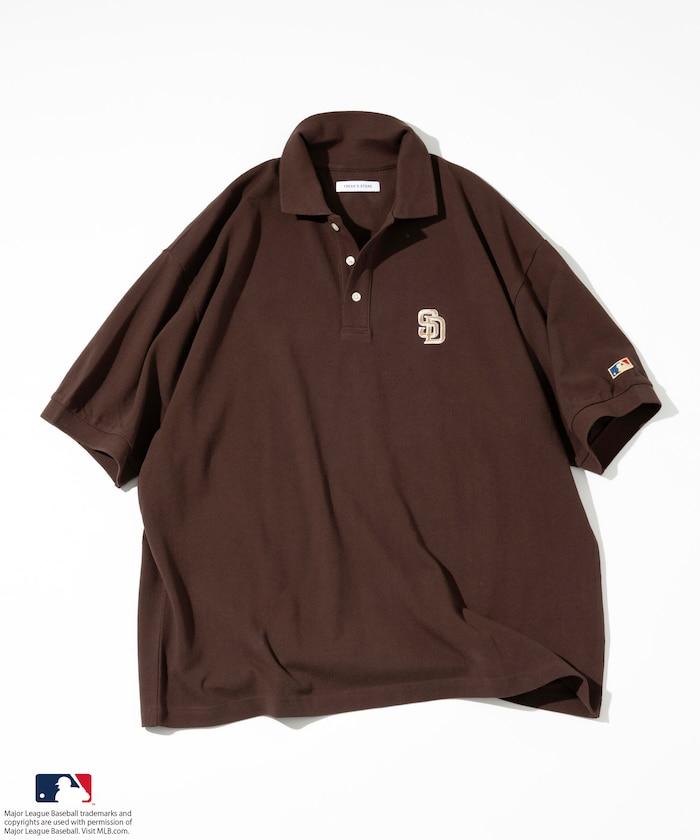 MLB Major League Baseball 單標誌 短袖 Polo衫