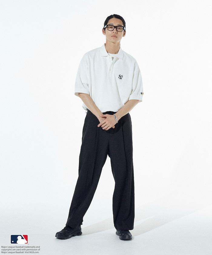 MLB Major League Baseball 單標誌 短袖 Polo衫