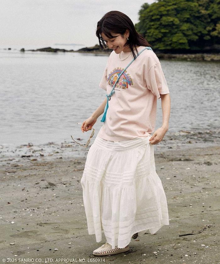 《三麗歐》 彩虹印花T恤