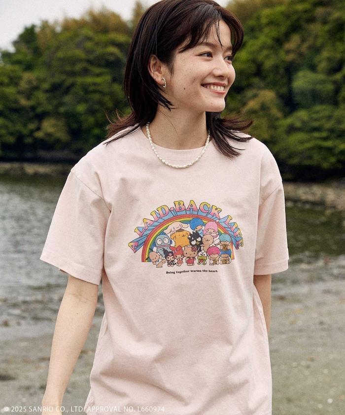 《三麗歐》 彩虹印花T恤