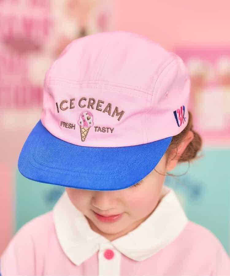 31冰淇淋 徽標刺繡帽