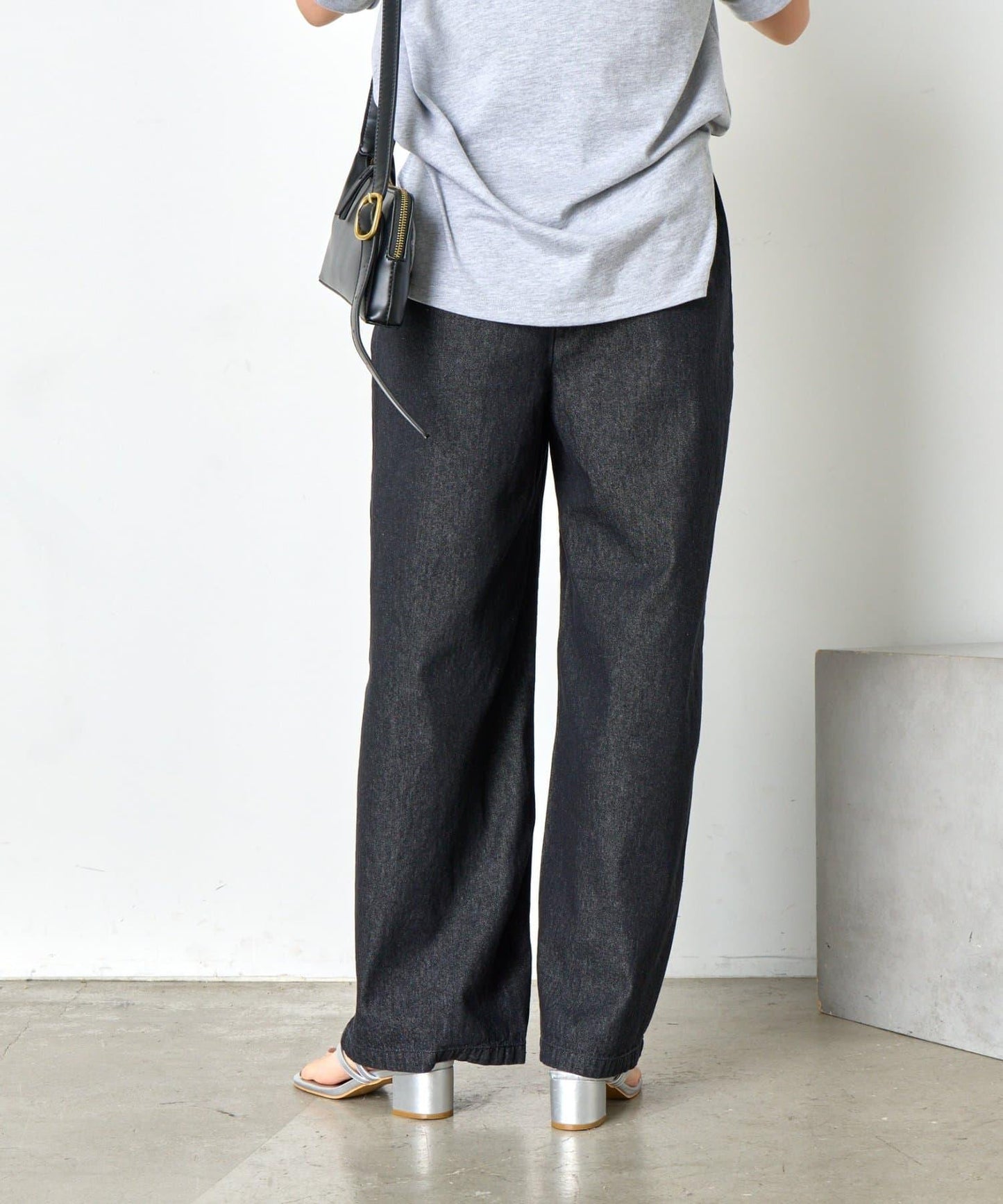 【輕鬆穿著】【夏季也適合穿著】牛仔休閒褲